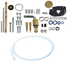 img 2 attached to Labwork Carb Rebuild Kit Replacement for S&S Master Super E Carburetor with Swivel Inlet 11-2923 - Top-Quality Restoration Solution