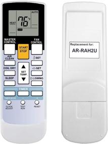 img 2 attached to 🔌 RCECAOSHAN Replacement Remote Control for Fujitsu Air Conditioner Model AR-RAH2U Compatible with ASU18RLF, ASU18RLXS, ASU24RLF, ASU24RLXS, ASU30RLX, AUU12RLF, AUU18RLF, AUU9RLF