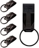 lucky line the 'original' secure-a-key slip-on for wide belts, 5 pack (model: 47005) - black логотип