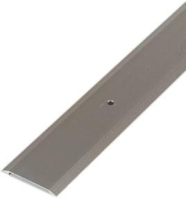 img 4 attached to 🔩 M-D Building Products 49010 Premium Aluminum Flat Saddle Threshold, 36 inches Length X 1-3/4 inches Width X 1/8 inch Height, Satin Nickel Finish, 36.25 inches Length x 2.61 inches Width x 1.75 inches Height