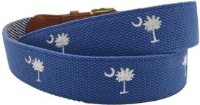img 2 attached to Carolina Award-Winning Embroidered Boys' Accessories for Belts from Charleston Belt