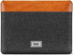 img 4 attached to 📚 Tomtoc Slim Laptop Sleeve for 16-Inch MacBook Pro A2141 (2019-2021): Stylish & Protective Sleeve