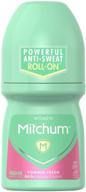 💦 mitchum roll-on antiperspirant deodorant for women, powder fresh scent, 1.7oz. logo