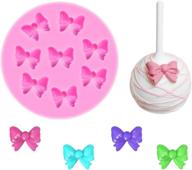 🎂 yunko w0770: create stunning decorations with 8 mini bows silicone mould for diy cake decorating and fondant sugar bow craft molds logo