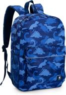 fenrici dinosaur backpack recycled compartment backpacks logo