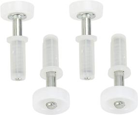 img 2 attached to 🚪 High-Quality Harrier Hardware Spring-Loaded Bi-Fold Door Top Roller Guide Wheel, 4-Pack: Premium Performance at an Affordable Price