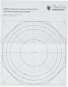 img 1 attached to PlumEasy Patterns Square Folded Template