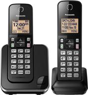 📞 обновленный стационарный телефон panasonic kx-tgc352b / kx-tgc382b dect 6.0 с двумя трубками логотип