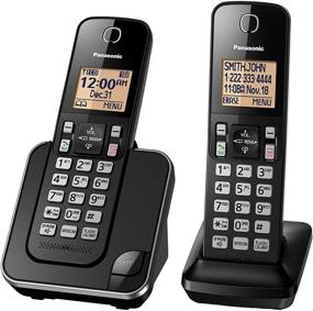 img 1 attached to 📞 Renewed Panasonic KX-TGC352B / KX-TGC382B DECT 6.0 2-Handset Landline Telephone