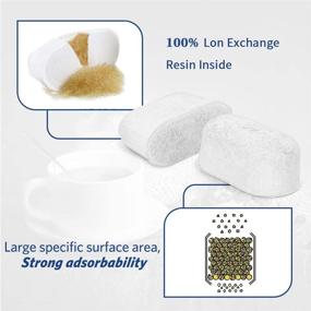 img 2 attached to 🔄 Breville Compatible Resin Filter Replacement - Enhanced Filtration for Excellent Results