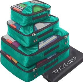 img 4 attached to Streamline your Adventure with Travelizer: Ultimate Packing Luggage Organizer and Travel Accessories