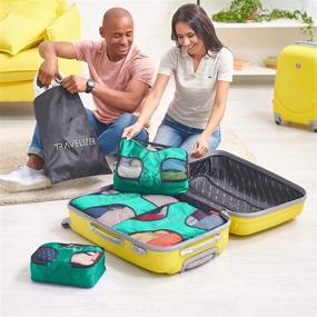 img 2 attached to Streamline your Adventure with Travelizer: Ultimate Packing Luggage Organizer and Travel Accessories