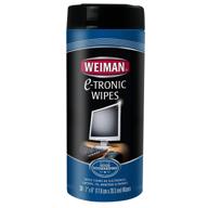 weiman electronic wipes canister count logo
