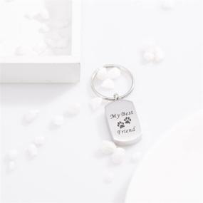 img 1 attached to 🔑 Пепельный кулон-брелок Glimkis Memorial Ash Keepsake - украшение из пепла для любимых