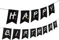 ifriends tv show birthday party banner - ifriends party decorations, happy birthday banner backdrop for ifriends tv show theme birthday party, pre-assembled supplies logo