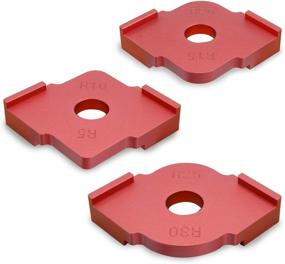 img 4 attached to 🛠️ Precision-Cut Set of 3 Radius Jig Router Templates: Enhance Your Craftsmanship with Aluminium Alloy Corner R5 R10 R15 R20 R25 R30