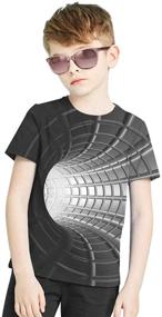 img 2 attached to Uideazone Boys' Graphic T-Shirt Printing Fashion: Tops, Tees & Shirts