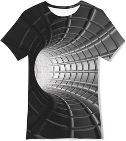 img 4 attached to Uideazone Boys' Graphic T-Shirt Printing Fashion: Tops, Tees & Shirts