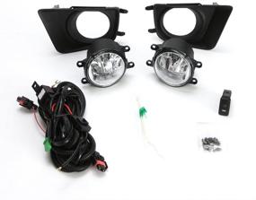img 4 attached to 🔦 LEDIN Fog Lights for 2012-2015 Tacoma - OE Style Clear Lens with Bezels, Wire Harness, Switch, Bulbs: Improved SEO