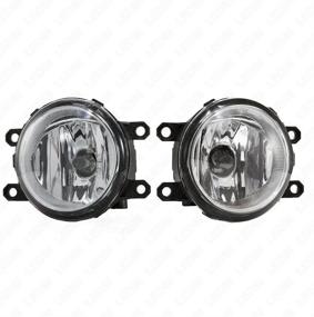 img 2 attached to 🔦 LEDIN Fog Lights for 2012-2015 Tacoma - OE Style Clear Lens with Bezels, Wire Harness, Switch, Bulbs: Improved SEO