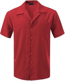 img 4 attached to Encounter Mens Camp Dress Shirt Men's Clothing and Shirts