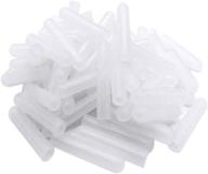 🔴 clear silicone dishwasher prong rack caps - 100 round end caps for tine protection & wire thread cover логотип