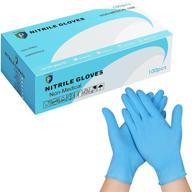 🧤 promedix p nitrile gloves disposable - 3 mil, 100pcs latex free food gloves for home kitchen - disposable gloves logo