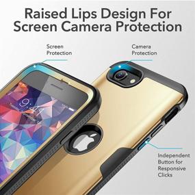 img 1 attached to [2020 Upgraded] YOUMAKER IPhone SE 2020 Case