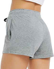 img 1 attached to Heartnice Pajama Lightweight Bottoms: Stellar Navy Nebula Women's Clothing
