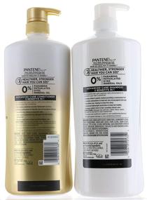 img 3 attached to 🔸 Pantene Advanced Care Shampoo and Conditioner - 5 in 1 Formula with Moisture, Strength, Smoothness, Pro-Vitamin B5 Complex - 38.2 FL/OZ Each (Packaging May Vary)