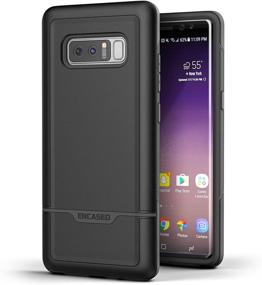 img 3 attached to Ultimate Protection: Encased Galaxy Note 8 Rugged Belt Case - Military Grade Armor Cover with Holster Clip (Black)