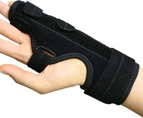 img 4 attached to Mars Wellness Boxer Fracture Splint - Immobilize Broken Fingers & Hand with Hand and Finger Brace - Small/Medium