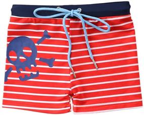 img 4 attached to 👕 Trendy Prints: Toddler Boys' Bathing Clothing with Styles Love