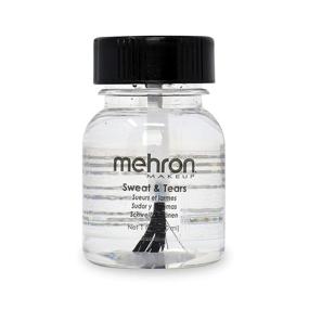 img 2 attached to 🌧️ Mehron Makeup Sweat & Tears Special Effects Liquid (1 oz): Улучшите ваш реализм на экране