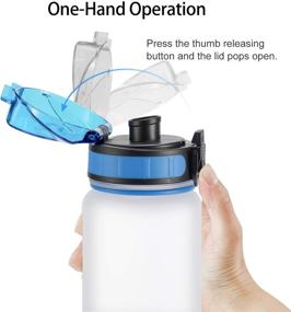 img 1 attached to 💧 Stay Hydrated with Coolife 32oz 1 Liter Motivational Water Bottle - Hourly Time Marker Keeps You on Track - Perfect Gift for Women, Cat Lovers, and Best Friends!