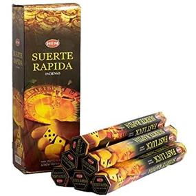 img 2 attached to 🍀 Enhance Your Luck with Fast Luck - HEM Incense Box of 6 Tubes; 20 Sticks per Tube