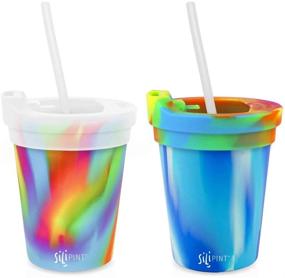 img 4 attached to 🥤 Silipint Unbreakable Silistraws: Silicone Patented Food Service Equipment & Supplies