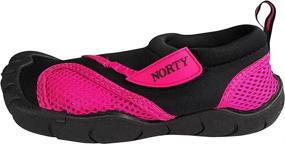 img 3 attached to NORTY 5-Toe Water Shoes for Little Kids and Toddlers - Boys and Girls