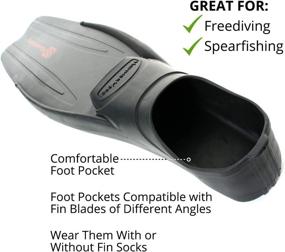 img 1 attached to Hammerhead Spearguns Kaudal Freediving Fins