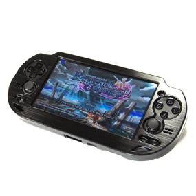 img 4 attached to PS Vita 1000 Series Protective Hard Case - Black Aluminum Metal Cover with Oval Start & Select Button Compatibility (Not for PSV 2000 Slim Version)