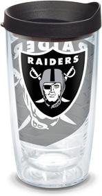 img 4 attached to 🏈 Tervis 16oz Las Vegas Raiders Genuine Insulated Tumbler Cup - Double Walled, Made in USA for Long-lasting Cold & Hot Drink Enjoyment