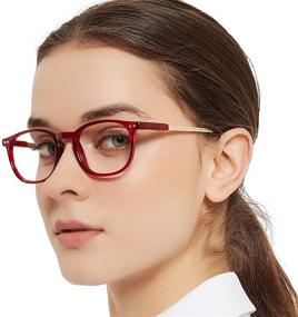 img 4 attached to 👓 MARE AZZURO Round Reading Glasses Women - Stylish Trendy Readers in Various Strengths: 0, 1.0, 1.25, 1.5, 1.75, 2.0, 2.25, 2.5, 2.75, 3.0, 3.5, 4.0, 5.0, 6.0