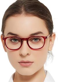 img 3 attached to 👓 MARE AZZURO Round Reading Glasses Women - Stylish Trendy Readers in Various Strengths: 0, 1.0, 1.25, 1.5, 1.75, 2.0, 2.25, 2.5, 2.75, 3.0, 3.5, 4.0, 5.0, 6.0