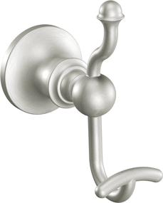 img 4 attached to 🛀 Premium Moen DN4403BN Vale Robe Hook, Brushed Nickel - Stylish and Functional Bathroom Accessory