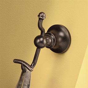 img 2 attached to 🛀 Premium Moen DN4403BN Vale Robe Hook, Brushed Nickel - Stylish and Functional Bathroom Accessory