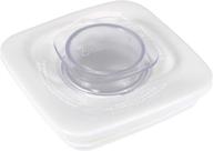 oster 4903 jar lid and center 🔵 cap in white for oster and osterizer blenders logo