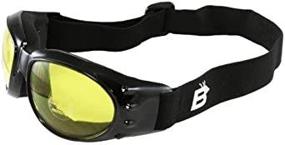 img 2 attached to 🦅 Eagle Motorcycle Goggles by Birdz Eyewear