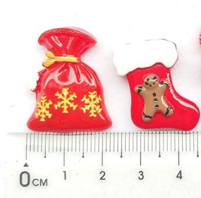 img 1 attached to Chenkou Craft Christmas Embellishment Jinglebell