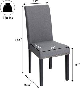 img 3 attached to SPSUPE HW65395SL Dining Chair Light Furniture and Dining Room Furniture