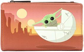 img 4 attached to The Mandalorian Leather Wallet by Loungefly